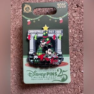 Disney limited edition Christmas Day 2025 pin